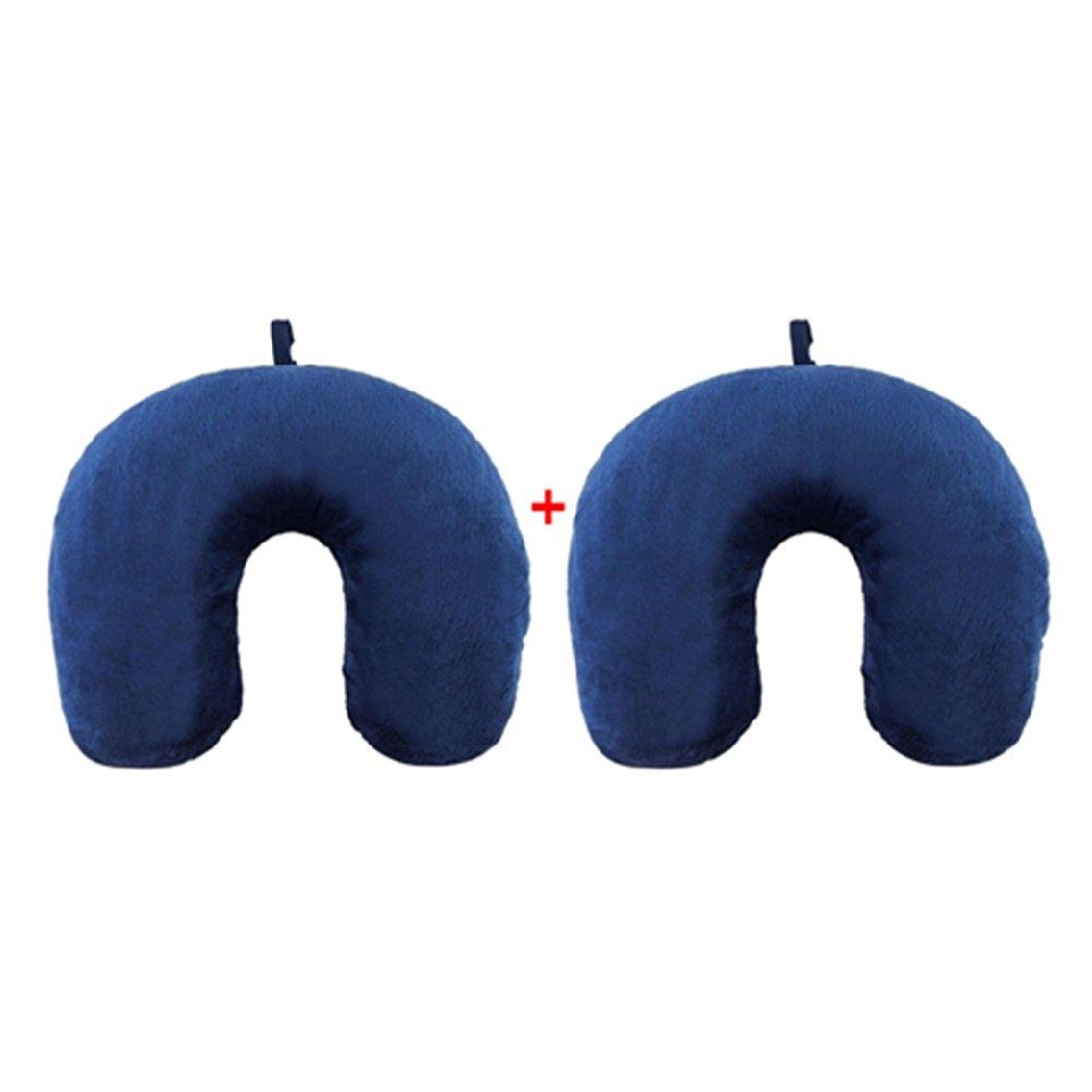 

American tourister smart travel pillow pack of 2, z19x41015 - blue