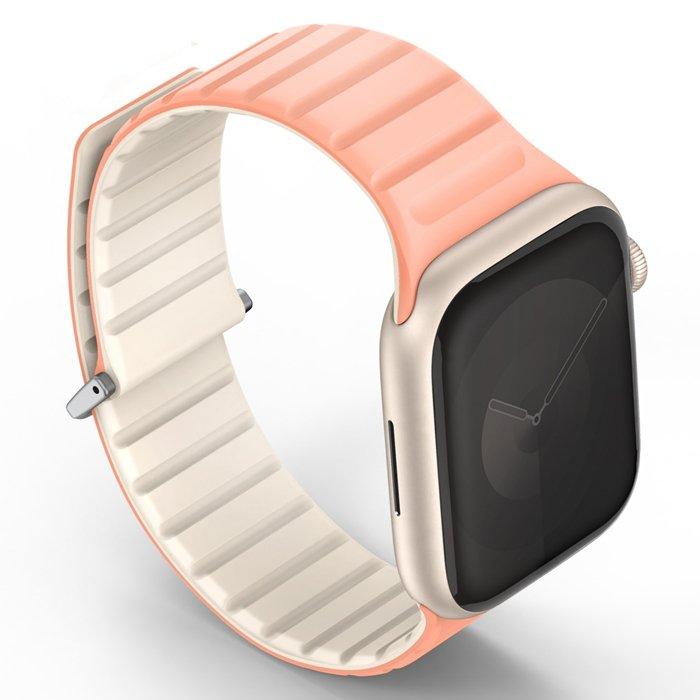 

Uniq revix evo reversible strap for apple watch 38/40/41mm, 41mm-revecpnkivy – crepe