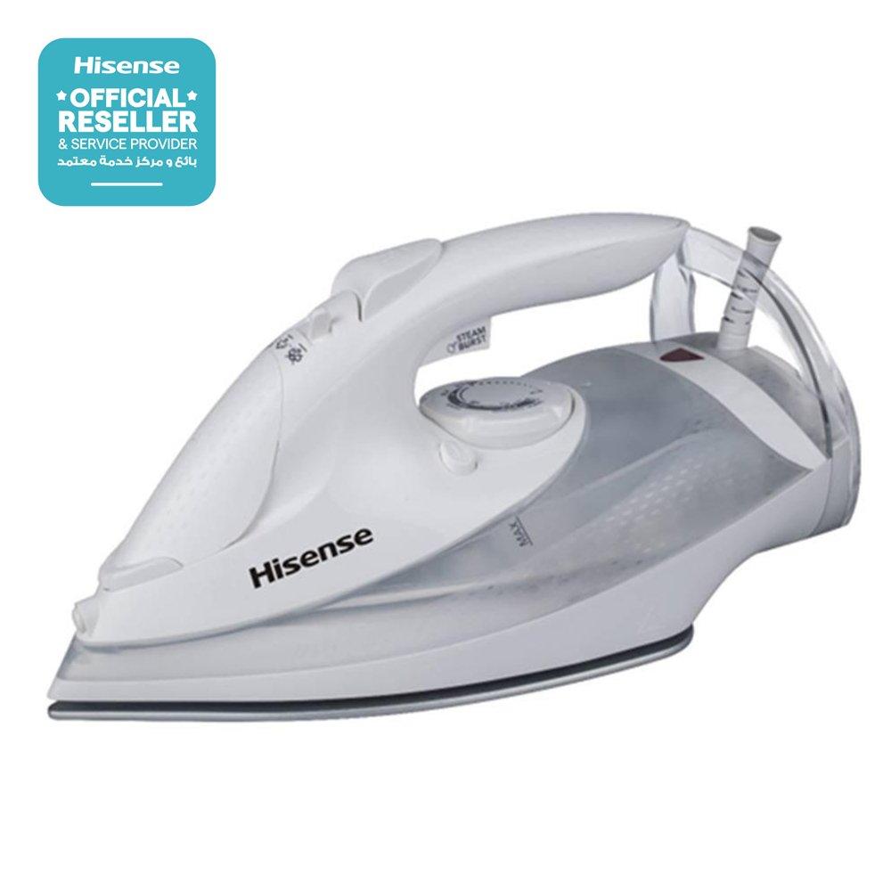 

Hisense steam iron, 2800w, 300ml, h28 siwes 1 - white