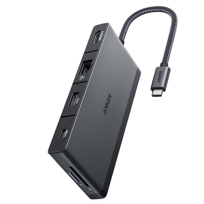 

Anker 552 usb-c hub (9-in-1, 4k hdmi), a8373h11 - black