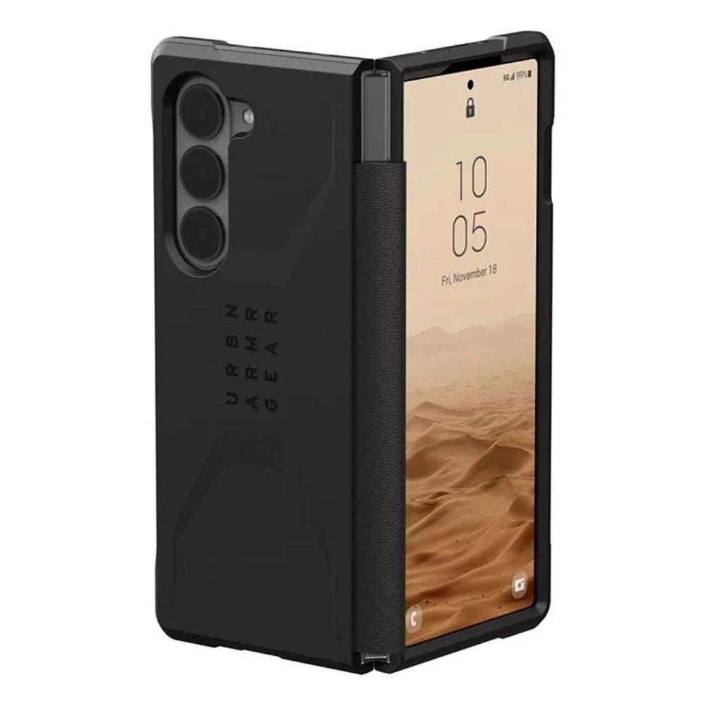 

Uag civilian case for samsung galaxy z fold6, 214451114040 – black