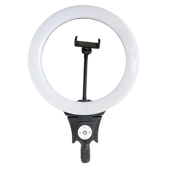 

Jmary photography led ring light stand, 12-inch, fm-12r - white