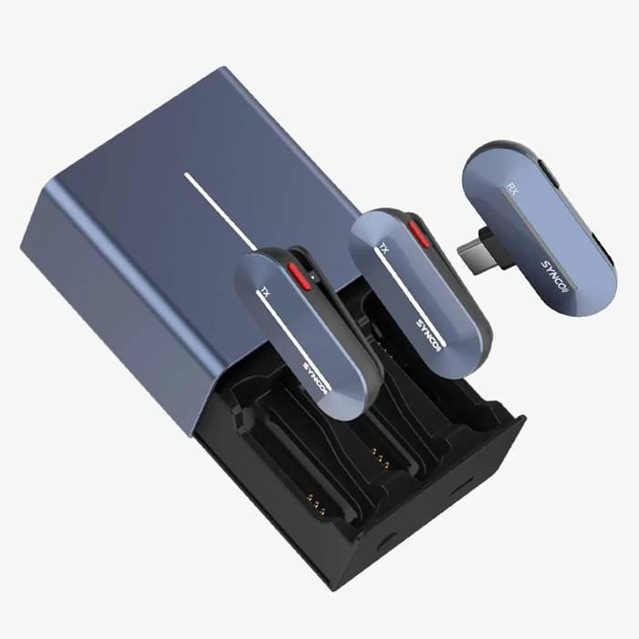 

Synco wireless usb-c microphone, p2st - stone blue