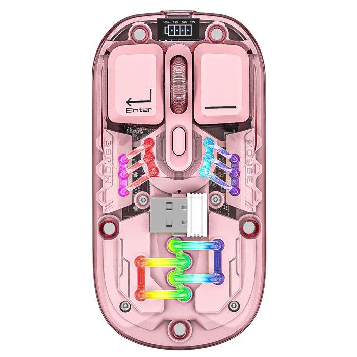 

Stash vibes type-c wireless mouse, pgm-p7pk - pink