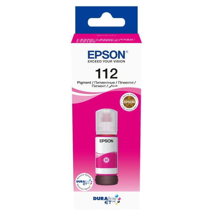 

Epson 112 ecotank l6490 pigment magenta ink bottle