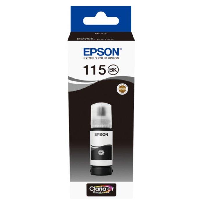

Epson 115 ecotank l8160 pigment black ink bottle, 70ml