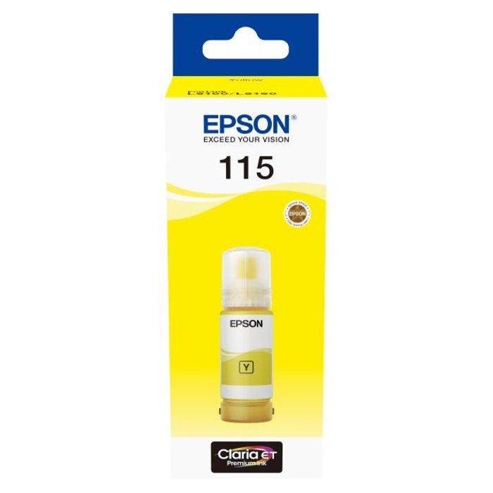 

Epson 115 ecotank l8160 pigment yellow ink bottle, 70ml
