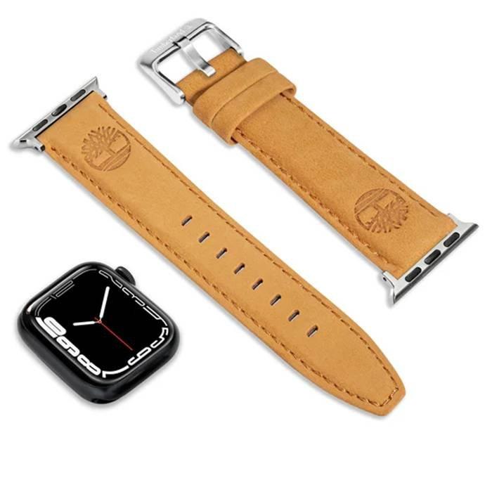 

Timberland leather strap for apple watch 45/44/42mm, tdoul0000102- wheat