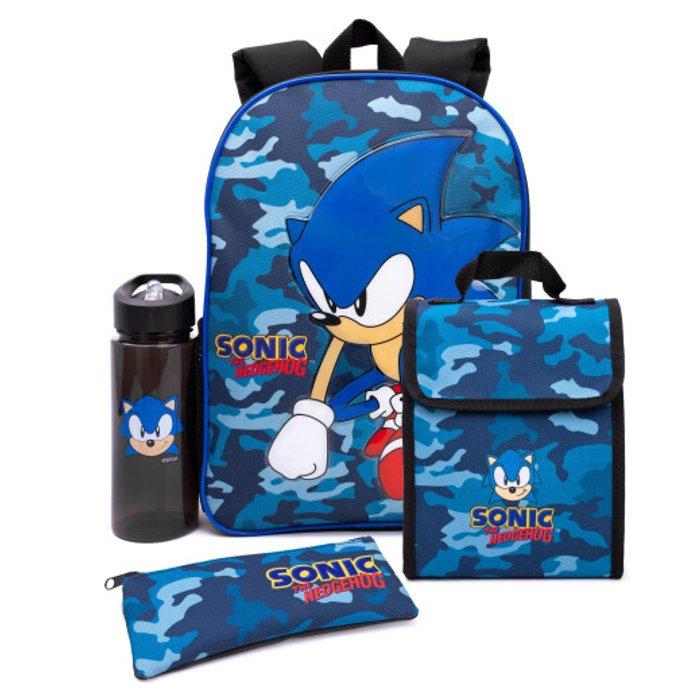 

Vanilla underground sonic kids 4 piece backpack set, a54638- blue