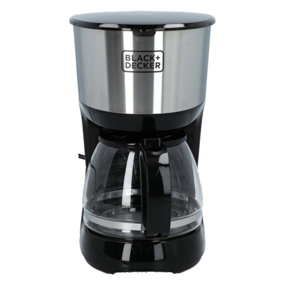 

Black & decker coffee maker, 750w, 1. 25 l, dcm750s-b5 - black & silver