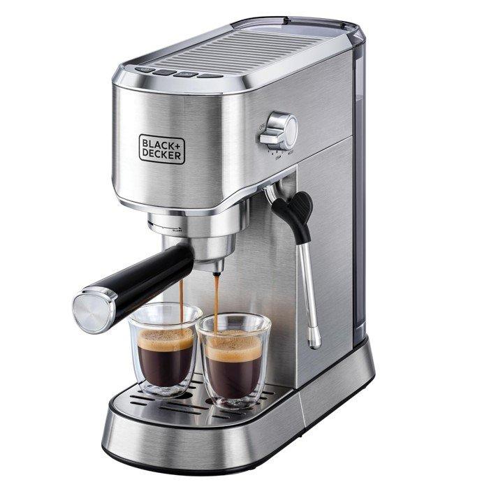 

Espresso coffee machine, 1450w, 1 liter, ecm150-b5 - stainless steel