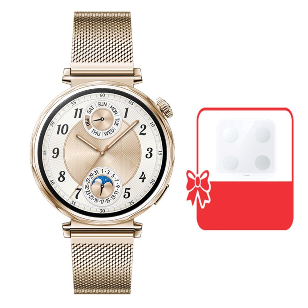 

Pre-order huawei gt5 41mm smart watch – gold + free huawei scale 3