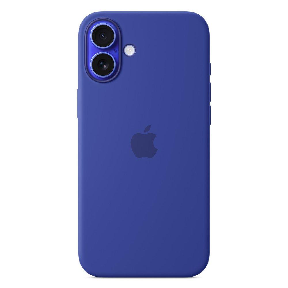 

Apple iphone 16 plus silicone case with magsafe - ultramarine