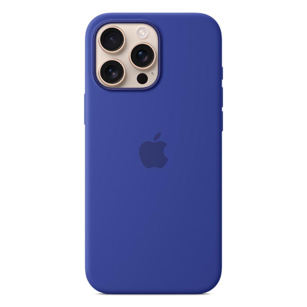 

Apple iphone 16 pro max silicone case with magsafe - ultramarine