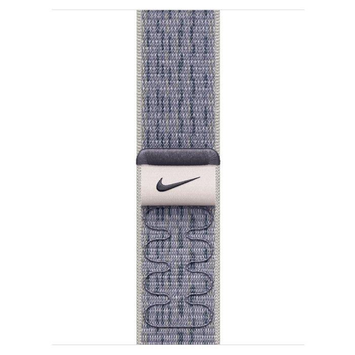 

Apple 42mm nike sport loop band, mxtx3zm/a - grey/blue
