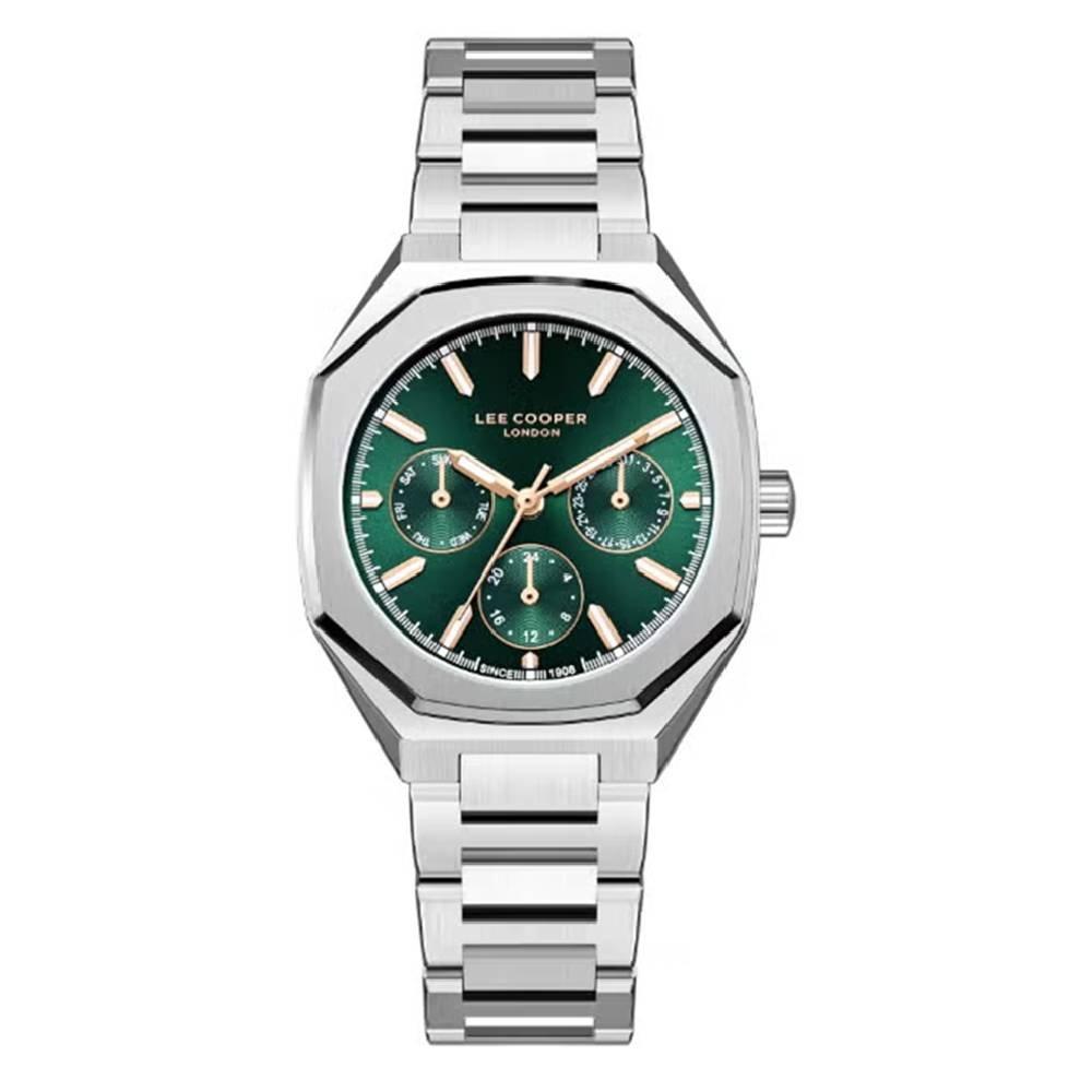 

Lee cooper watch for women, 34mm, metal strap, lc08046. 370-lc - silver