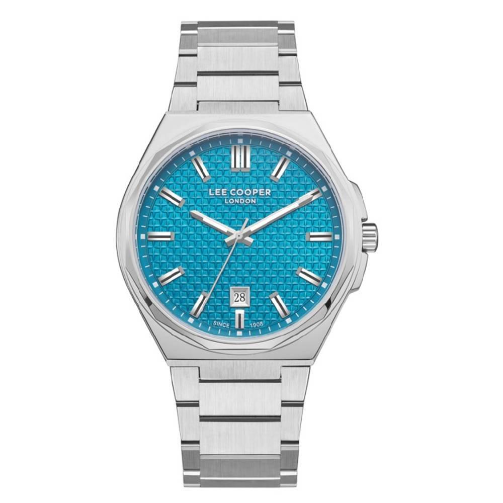 

Lee cooper watch for men, multi function, 42mm, metal strap, lc08031. 380 - silver