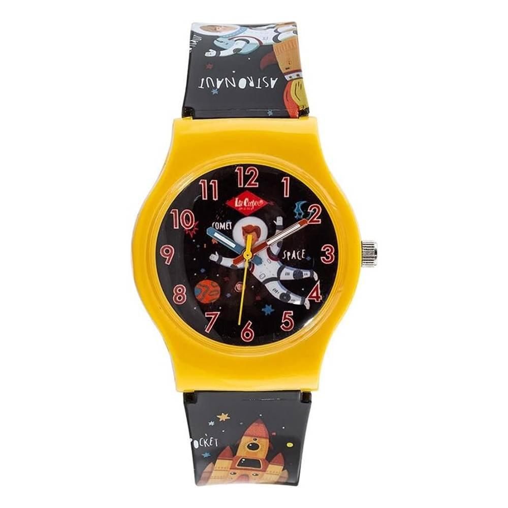 

Lee cooper kid's watch, analog, silicone strap, 34mm, lc. K. 1. 757 - black
