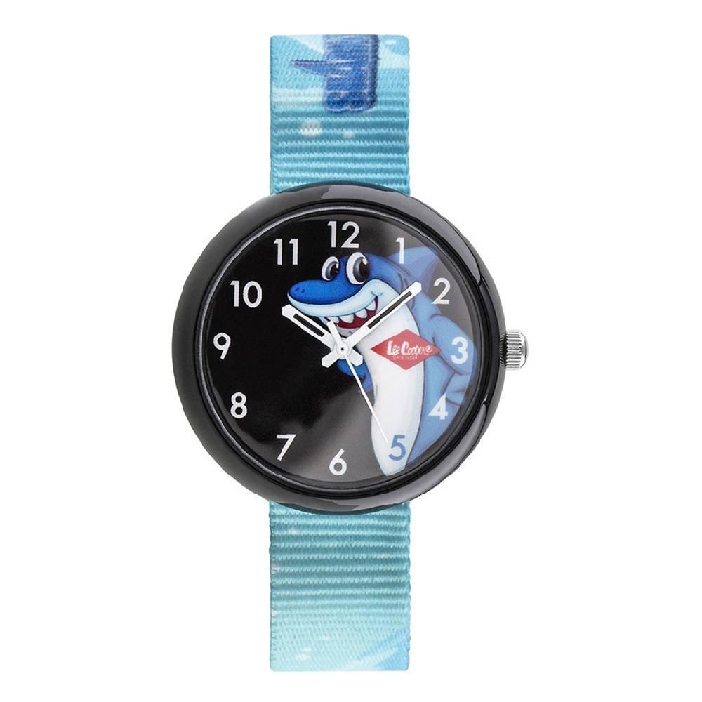 

Lee cooper kid's watch, analog, textile strap, 33mm,lc. K. 3. 659 - blue