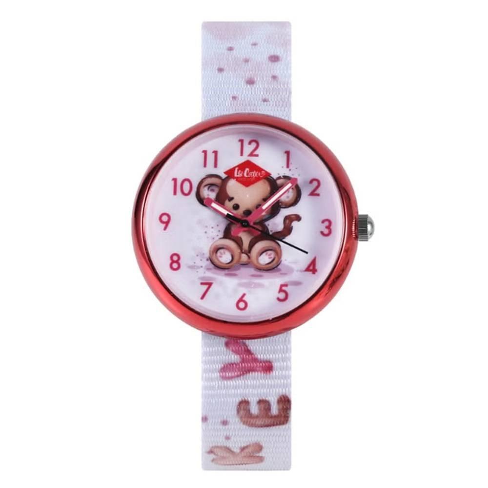 

Lee cooper kid's watch, analog, silicone strap, 30mm, lc. K. 3. 837 - white