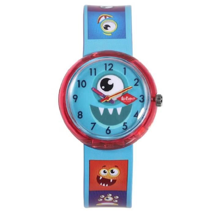 

Lee cooper kid's watch, analog, silicone strap, 30mm, lc. K. 4. 899 - blue