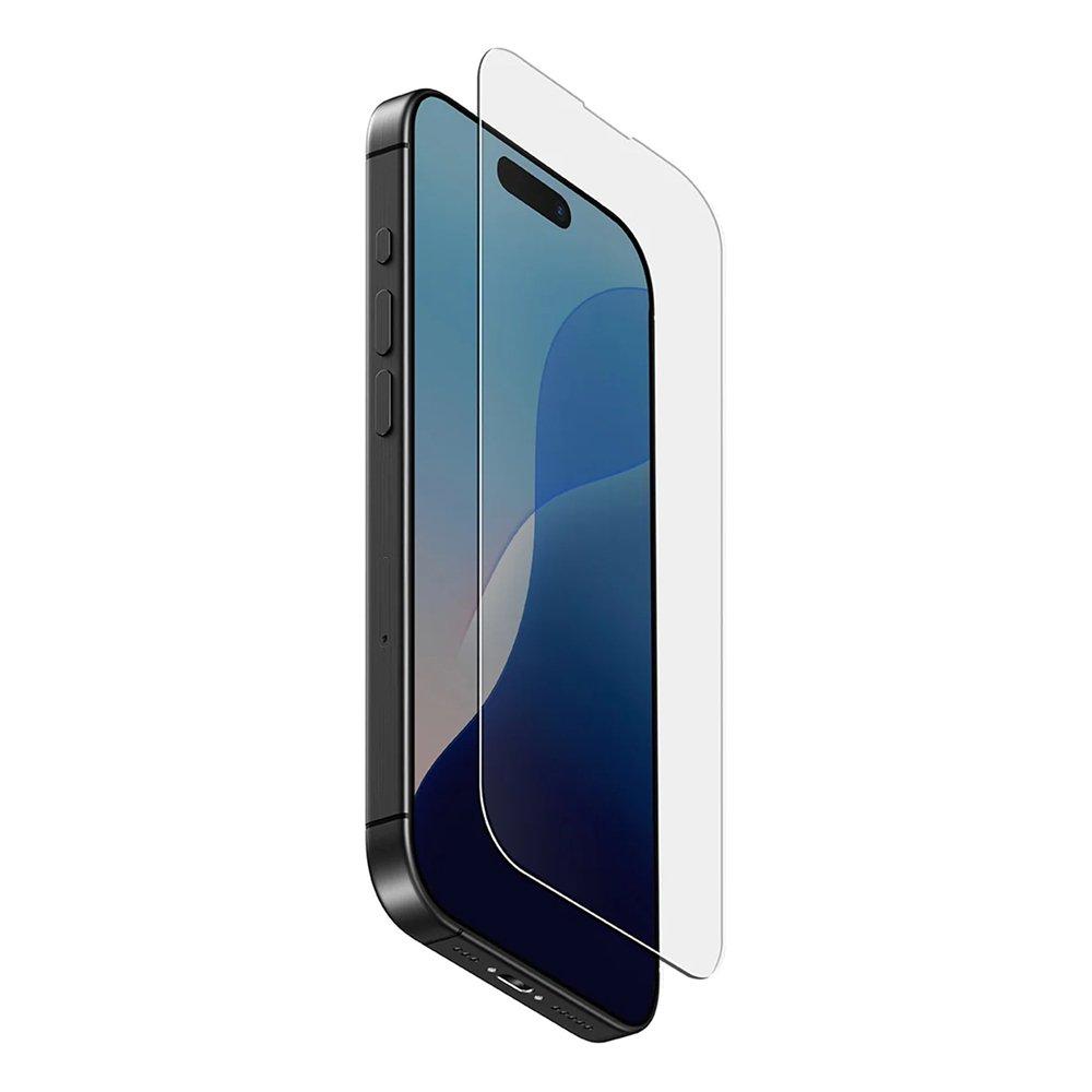 

Uniq optix iphone 16 pro glass screen protector – clear