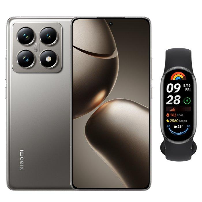 

Pre order xiaomi 14t pro 5g phone, 6. 67", 512gb, 12gb ram - grey + xiaomi smart b...