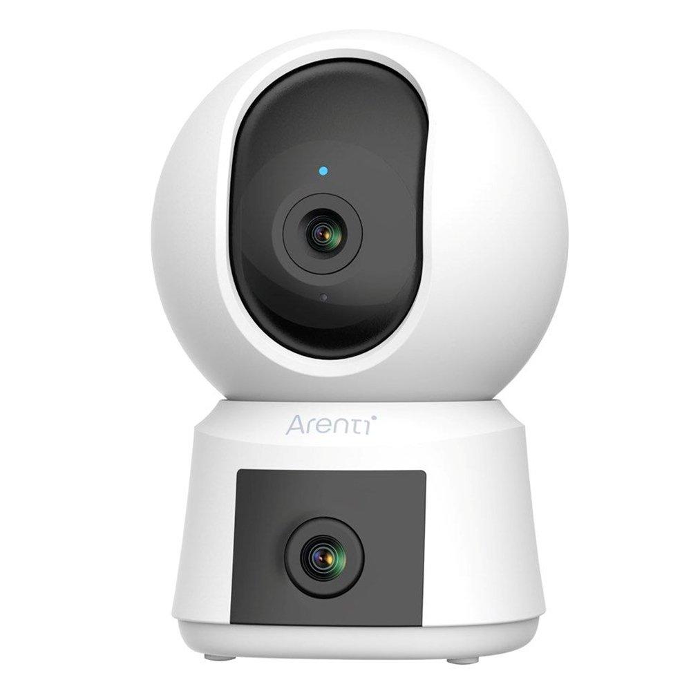 

Laxihub arenti p3tt, indoor, 2k ultra hd mini dual camera – white