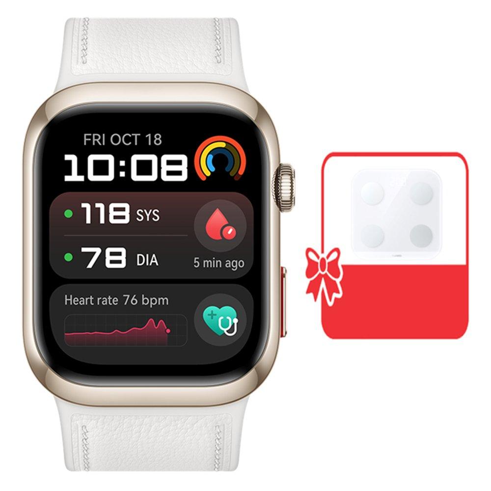 

Pre-order huawei d2 smart watch – gold + free huawei scale 3