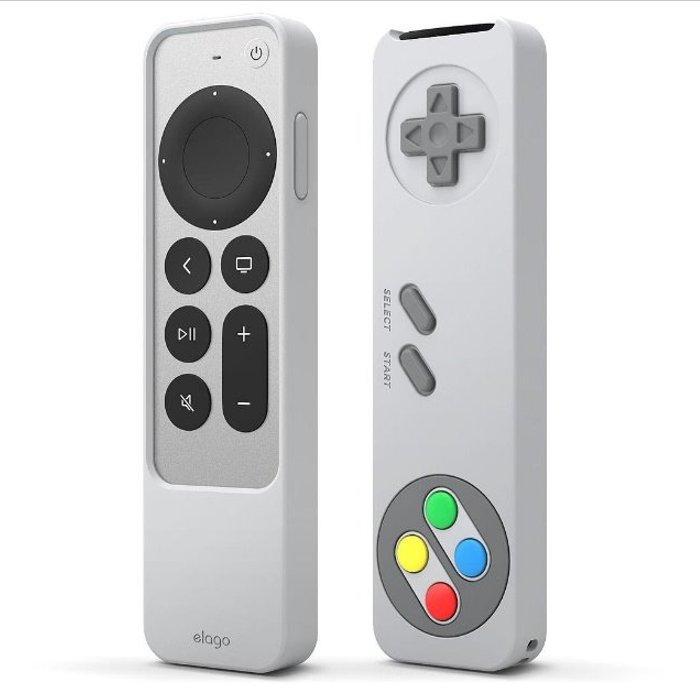 

Elago apple tv siri remote r4 2021 case​ - light grey