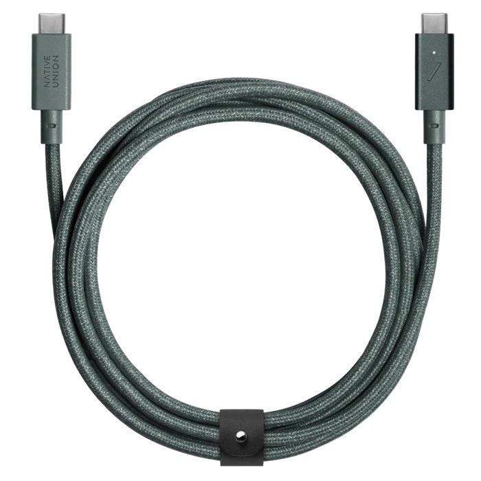 

Native union belt cable pro 240w (usb-c to usb-c)​ - slate green