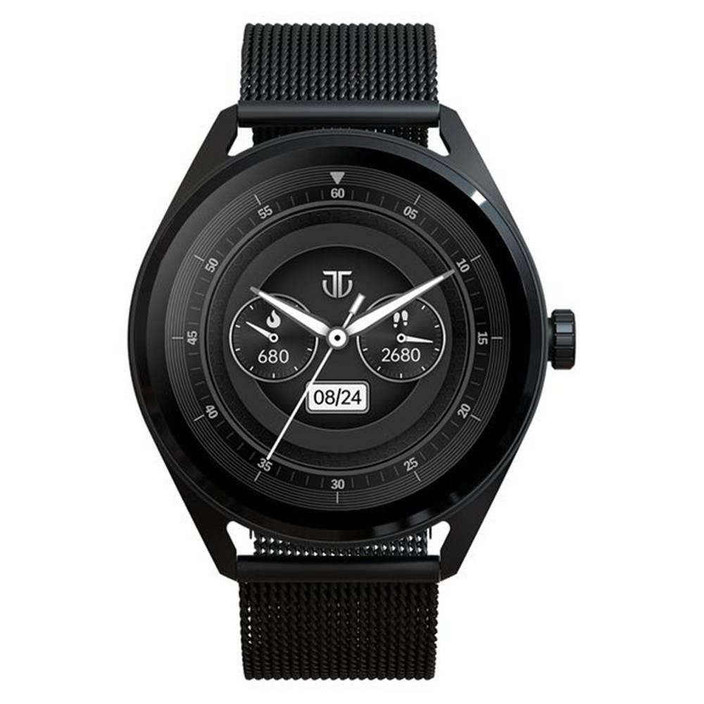 

Titan crest smart watch mesh strap, 90197am01- black
