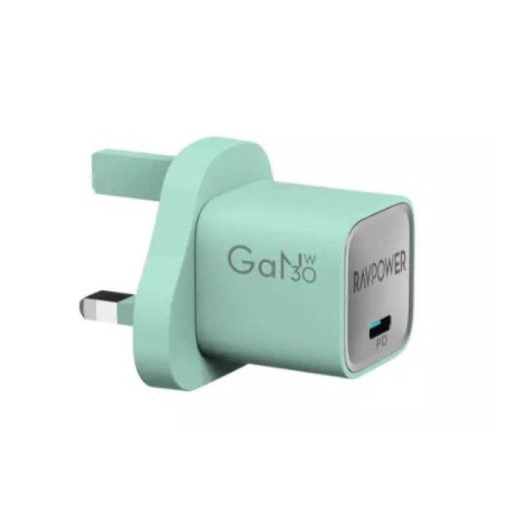 

Ravpower gan type-c 30w wall charger, rp-pc1056 - white