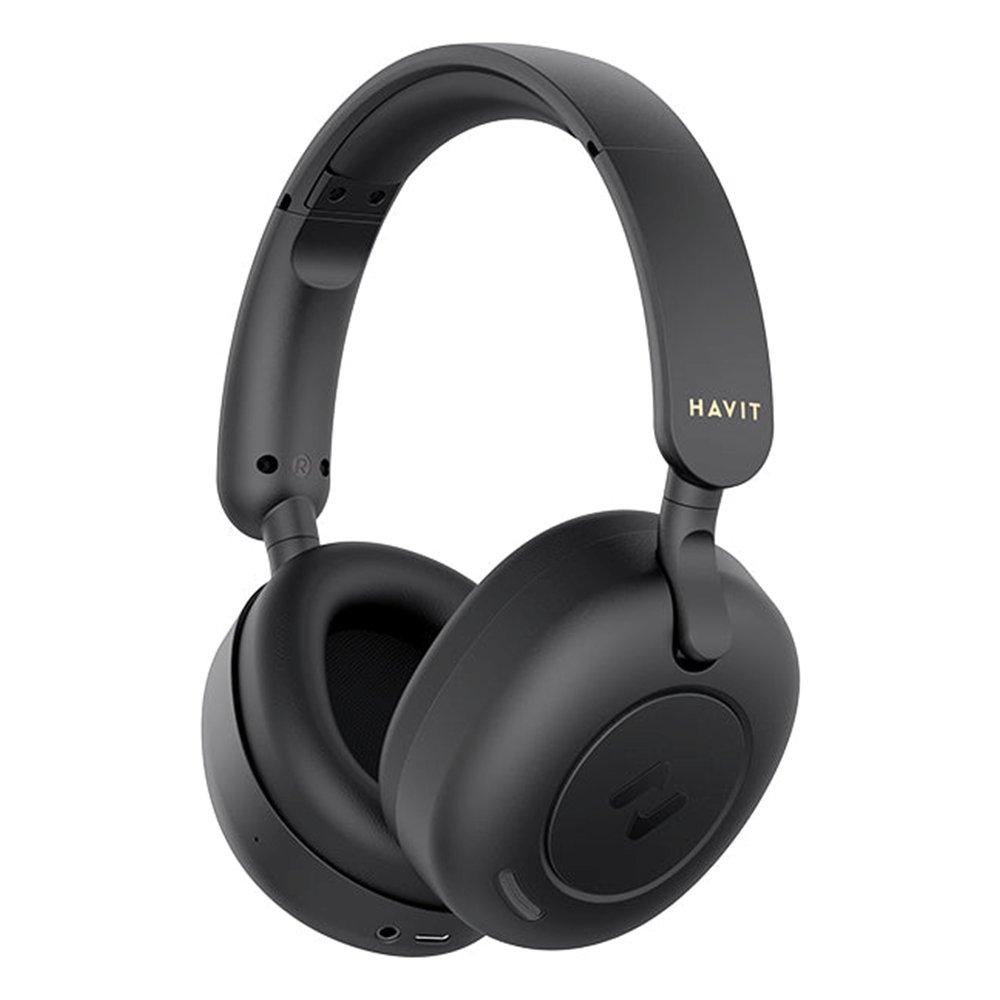 

Havit hybrid active noise cancellation wireless headphones, 9000035087 – black