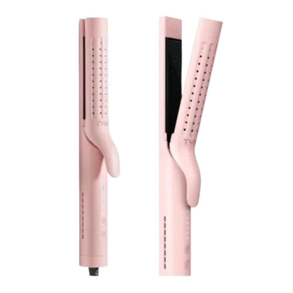 

Tymo airflow 2-in-1 hair curler and straightener, hc506p – pink
