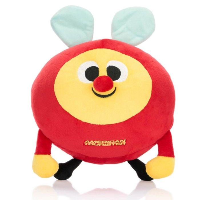 

American tourister kiztopia 2-ways bee pillow, qw9x30001 - red/yellow