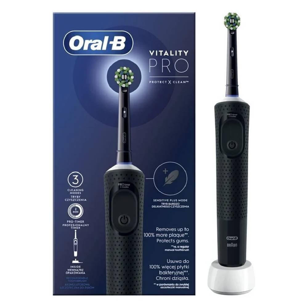 

Oral-b d300 electric toothbrush, d103. 413. 3b - black