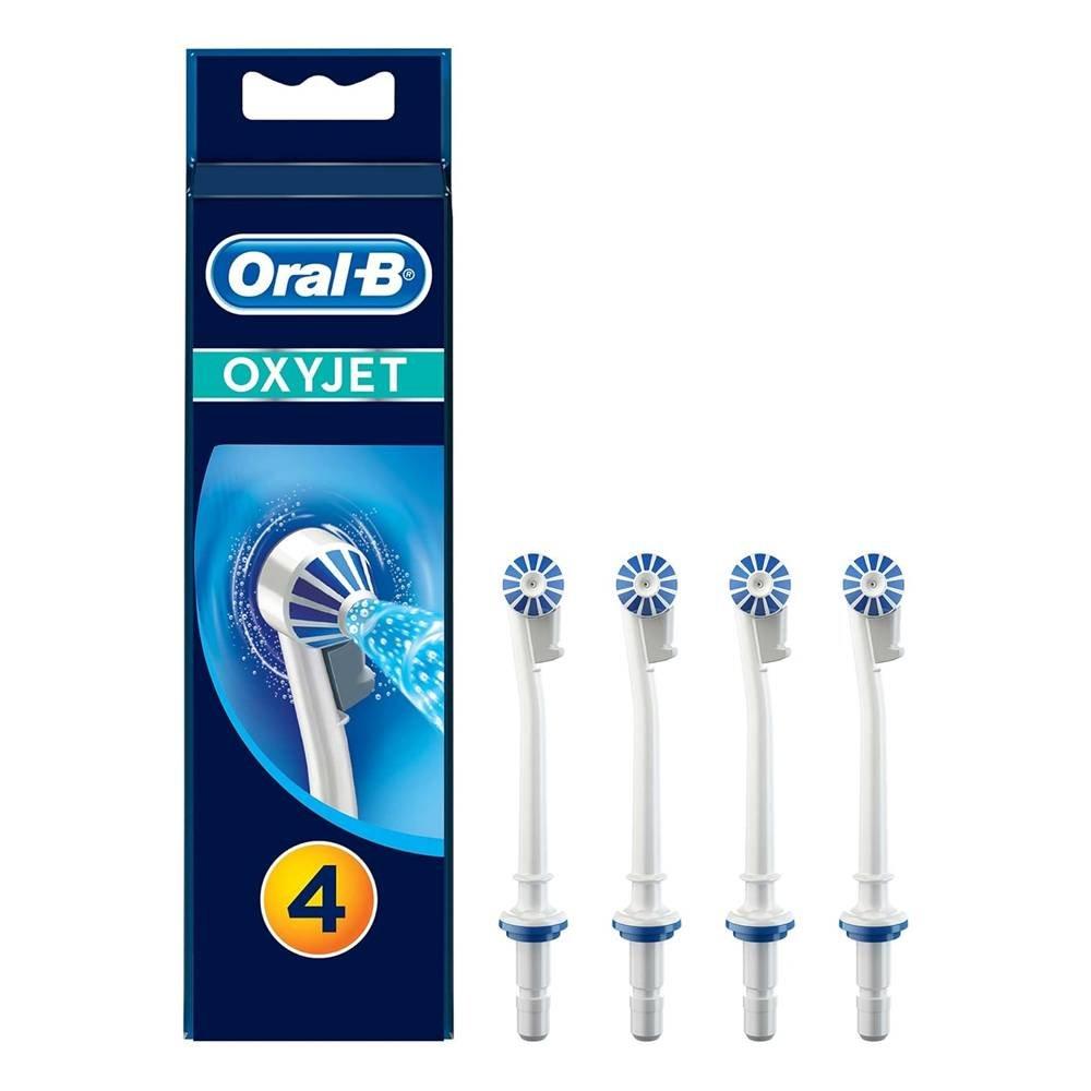 

Oral-b nozzle brush heads, 4pcs, ed17 oxyjet – white