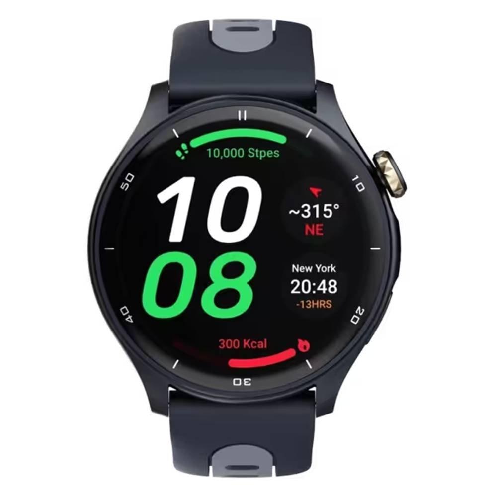 

Titan celestor smart watch silicone strap, 1. 43"amoled round display, 90206ap02- ...