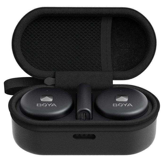 

Boya omic 2,4ghz lightening dual channel wireless microphone, omic - u - black