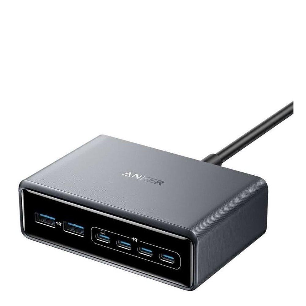 

Anker prime charger, 200w, 6 ports, a2683v41 - silver