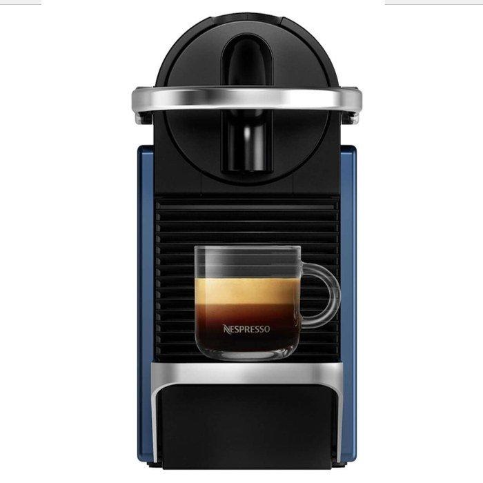 

Nespresso pixie coffee machine, 1260 w, 0. 7 l, 19 bar - dark blue