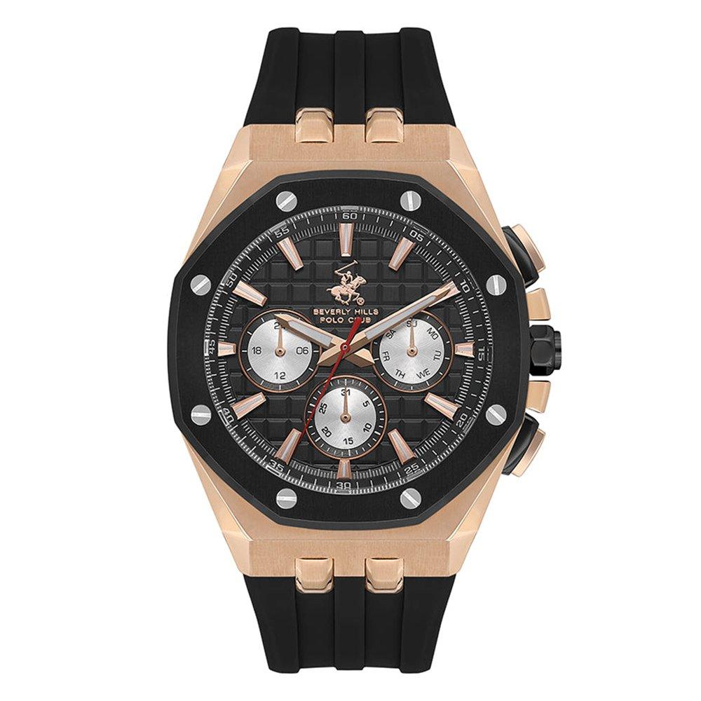 

Beverly hills polo men's watch, multifunction, silicone strap, 45. 5mm, bp3624x. 851 - ...