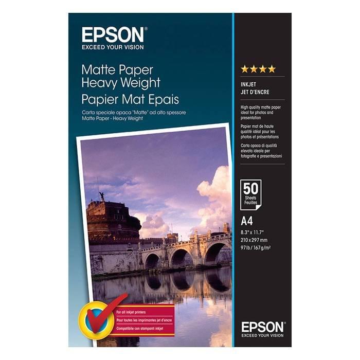 

Epson photo matte paper pack, a4 50 sheets, c13s041256