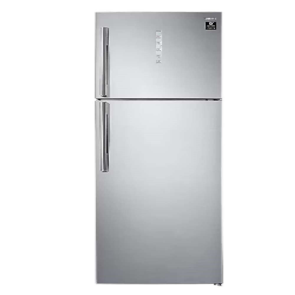 

Samsung top mount refrigerator, 21. 9 cft, 620 liters, rt85k7000s8 - inox
