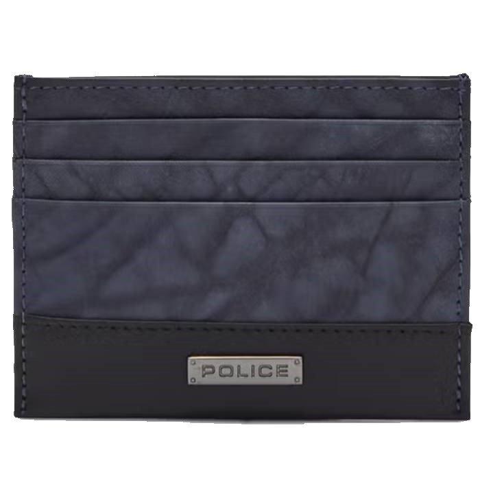 

Police tolerance cardholder, pa40032wlbl - blue