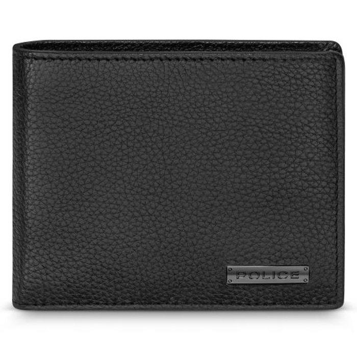 

Police drum men's wallet coin, pelgw2202501 - black