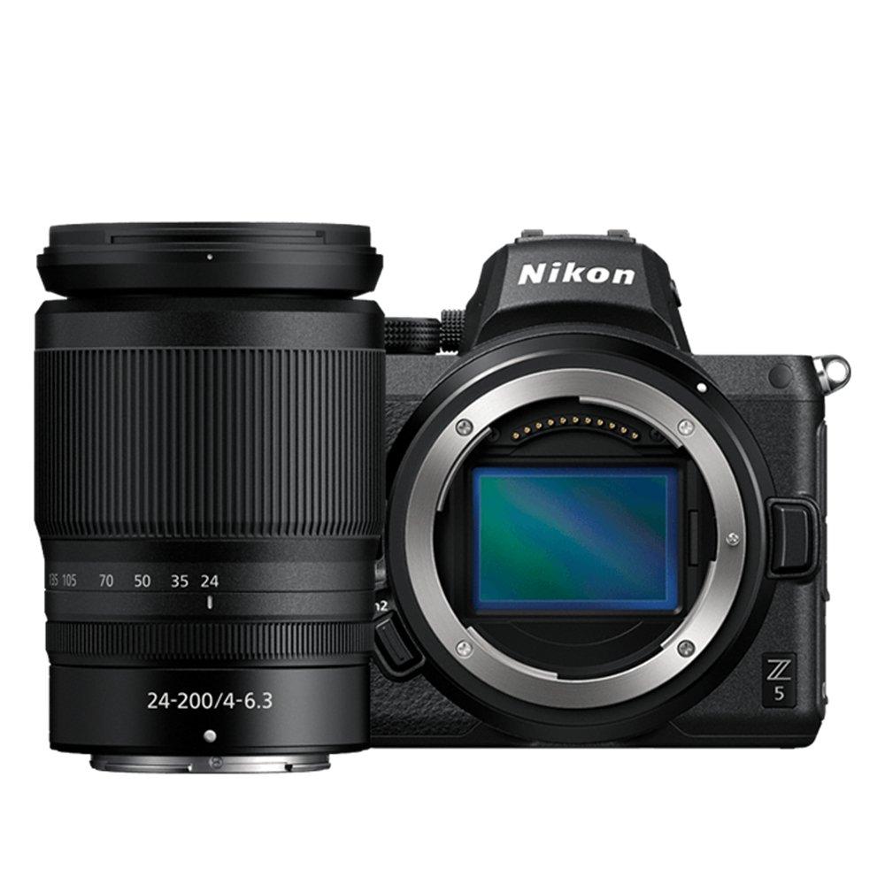 

Nikon z5 mirrorless camera + 24-200mm f4-6. 3 lens – black