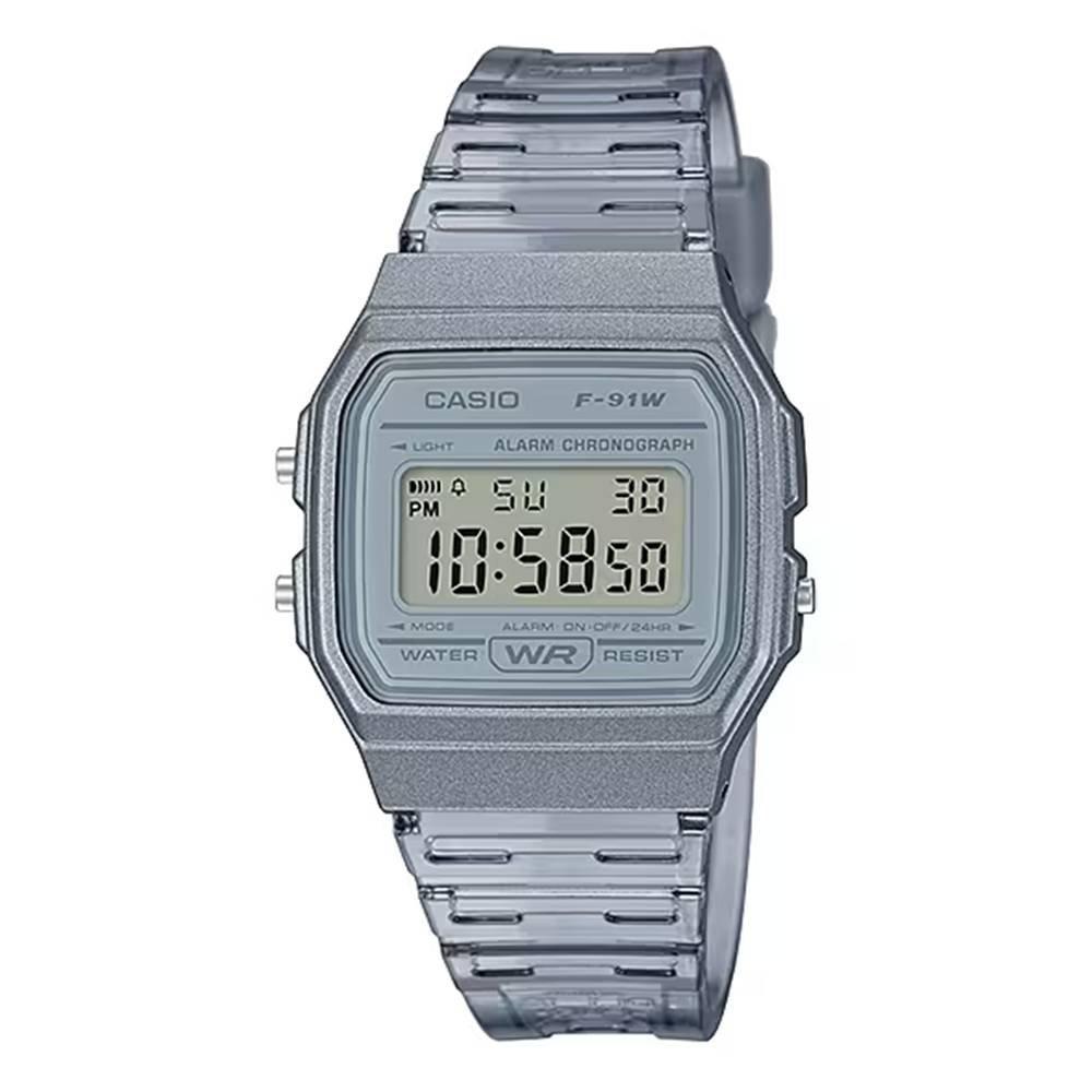 

Casio unisex digital watch, 38mm, f-91ws-8df – grey