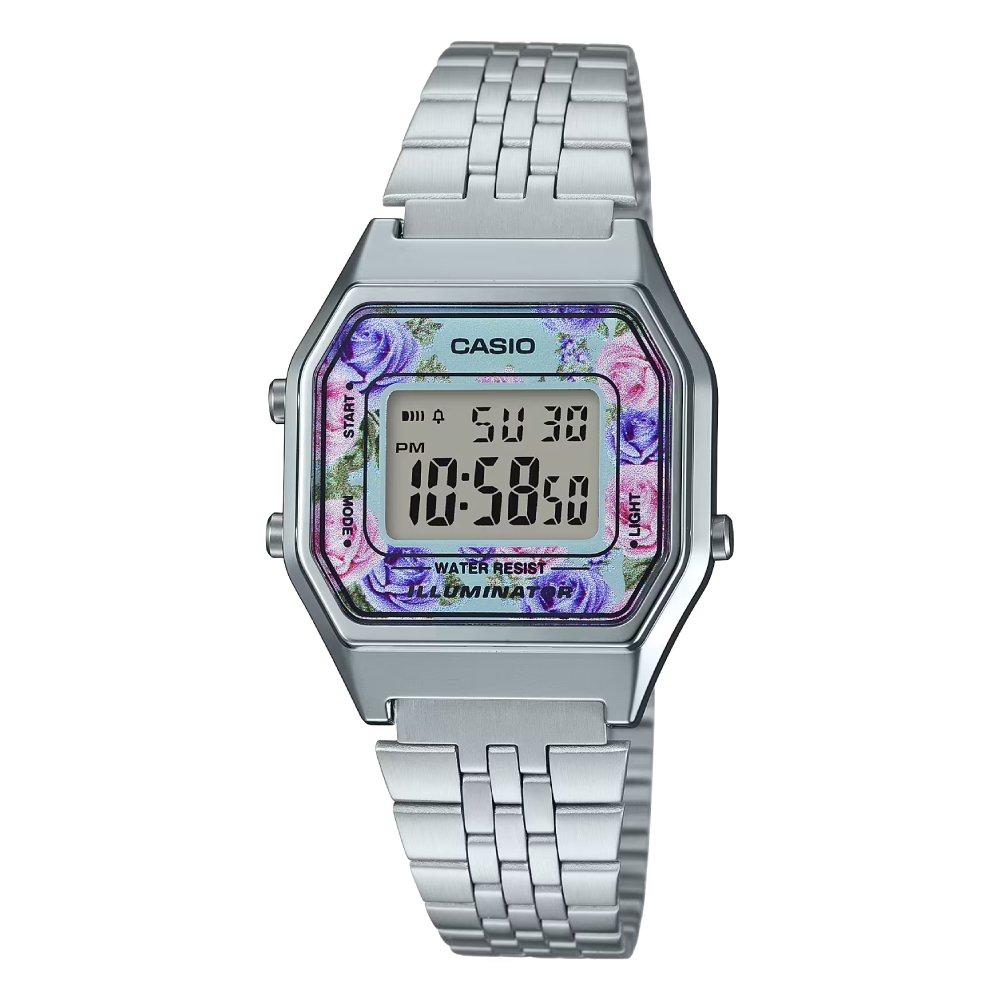 

Casio ladies casual watch 33mm la680wa-2cdf - silver